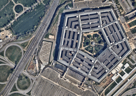 The Pentagon, the headquarters of the U.S. military, as captured by nearmap.