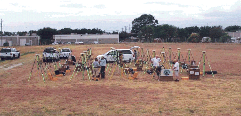 NGS personnel check all GNSS instrumentation at the NGS instrumentation and methodologies facility in Corbin, Virginia.