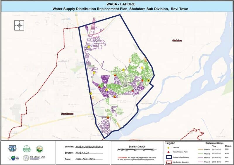 This phase map shows which assets must be replaced in five years, in the next five years, and so on. Peri- odically systemized data helps make long-term management possible.