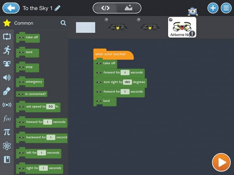 Fig 3, drone coding