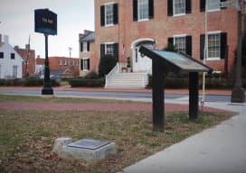 Frederick MD City Hall Meridian Stones