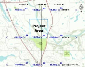 4 Project Area wrt Geoid Model