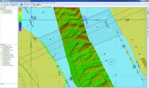 Hydro survey data collected by the U.S. Army Corps of Engineers.