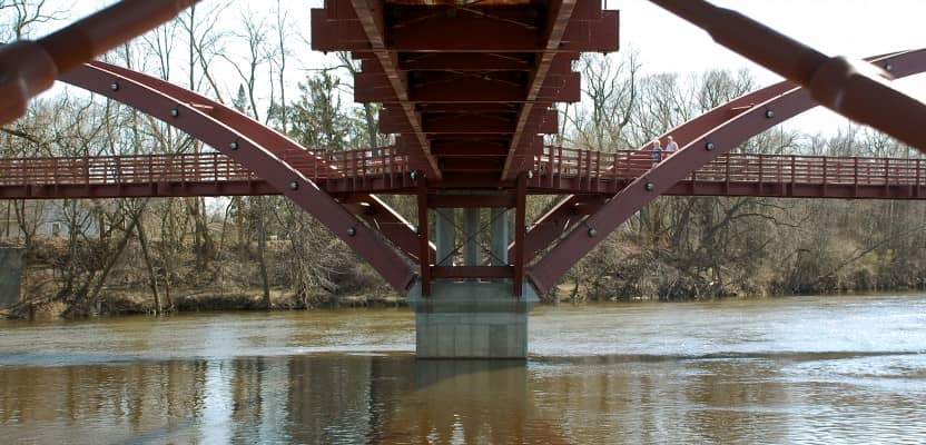 The underside of a bridge, Phil Quattrito from Flickr