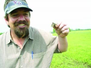 Jason McAfee works with the team to helped determine WRP eligibility and to develop a plan for restoration. 