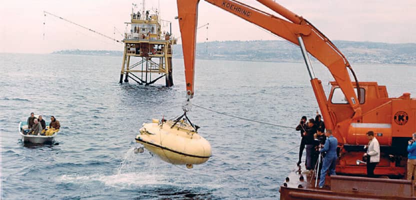 The adventures of Jacques Cousteau, his research vessel the Calypso, and his soucoupe plongeante (diving saucer, aka “Denise”) that he co-designed in 1959 captured the imaginations of generations.