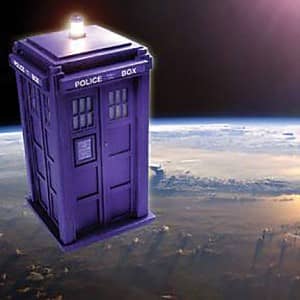 Artist’s concept of what the TARDIS nano sat will look like in orbit. Credit: TARDIS In Orbit project.