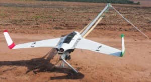 The Echar 20A is a UAV designed and built in Brazil by the company Xmobots. Courtesy of Painel de Fundo.