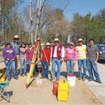 IPN students doing field work for a class at the National Autonomous University of Mexico in February, 2012. Credit: Roberto Garcia.